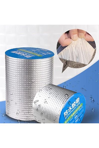 erorex Super Strong Waterproof Aluminum Foil Butyl Tape Self Adhesive Repair Tape For Kitchen Bathroom And