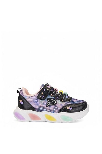 Promax 1998 Orthopedic Girl's Preschool Black Light Sneaker