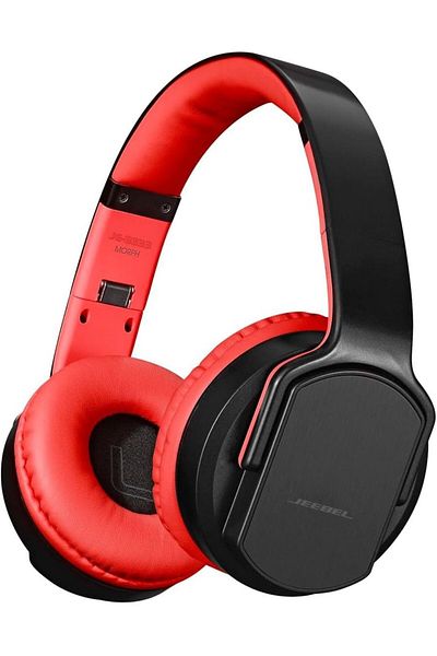 erorex Wireless Bluetooth Headphone With Dual Speakers Pink Yellowje B337