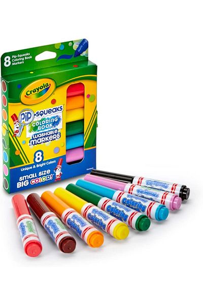 erorex Pip Squeaks Washable Markers Multi Colour Cy58 8704
