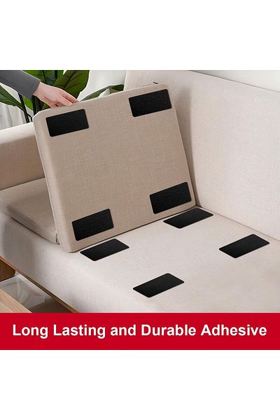 erorex Hook And Loop Tape Strips With Adhesive 5X10 Cm Heavy Duty Nylon Velcro For Sewing Crafting Diy
