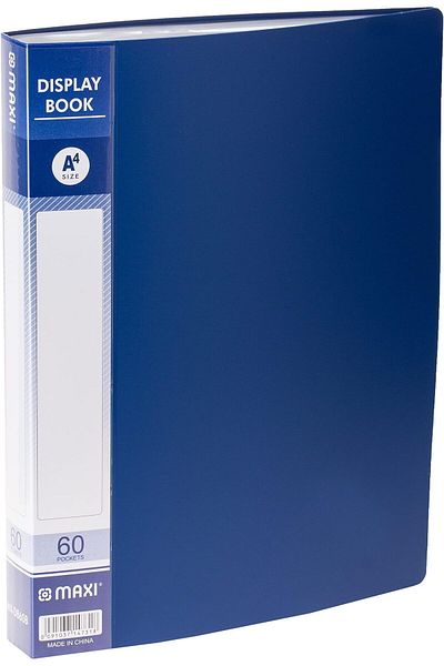erorex Display Book 60 Pocket Blue