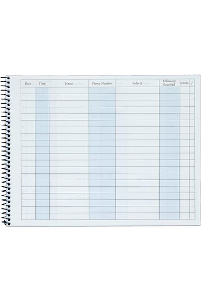 erorex Activity Log Book Spiral Bound 8.5 X 11 Inches 100 Pages White S1185Abf