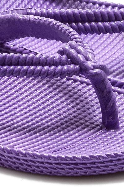 Twigy Papuci de plajă pentru femei violet