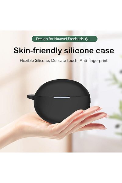 erorex Case Compatible With Airpods 4 With Keychain Soft Clear Tpu Shockproof Wireless Charging Cover For