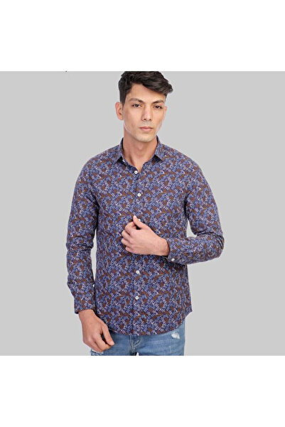 COUP Men Casual Shirt 1200001 L-blue
