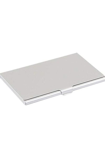 erorex Business Card Case Stainless Steel Aluminum Holder Metal Box Cover Credit Men Business Card Holder