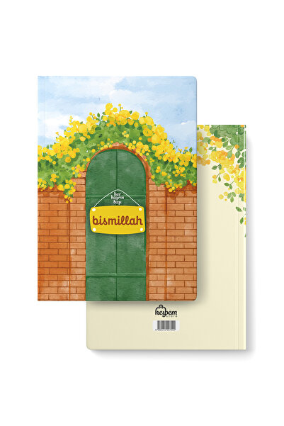 heybem Cadașul fiecărei lucrări este Bismillah - Caiet A5 cu versuri și hadisuri