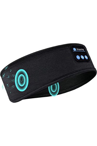 erorex سماعات رأس رياضية لاسلكية مزودة بتقنية البلوتوث للنوم مع مكبرات صوت ستيريو عالية الدقة فائقة النحافة