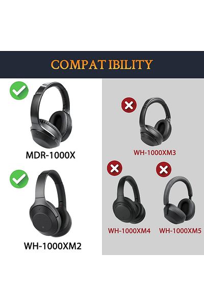 erorex Replacement Headband Pad Kit For Sennheiser Hdr175 Rs175 Tr175 & Hdr165 Rs165 Tr165 Headphones Easy