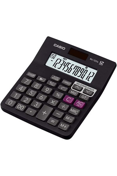erorex Mj 12Da Desktop Calculator Black