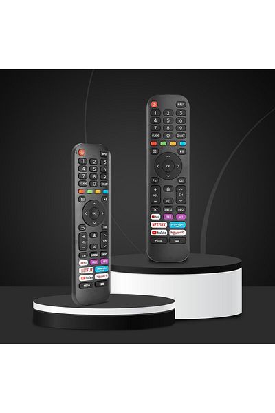 erorex Compatible Remote Control For Impex Smart Tv With Youtube Netflix And Prime Video Buttons Please
