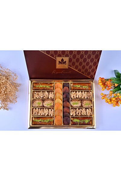 AiroBazar Natural Karışıkkuru yemiş , Fındıklı pestil ve Kuru Kayısı 950 gr