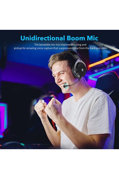 erorex G08 Wireless Gaming Headset With Microphone: 100 Hr Battery Life 10M Range Unique Desert Color