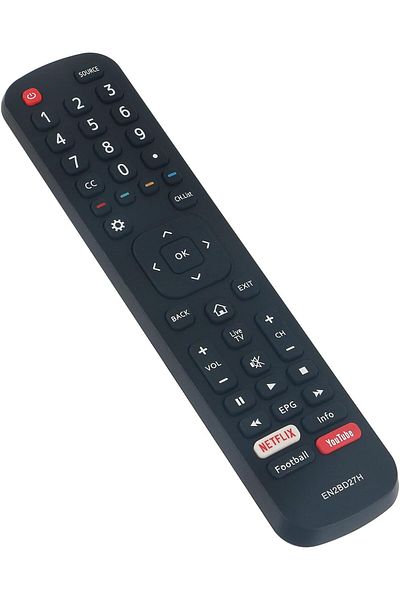 erorex New Replaced Remote Control Fit For Changhong Tv With Netflix And Youtube Apps Gcbltvc0Gbbt C4