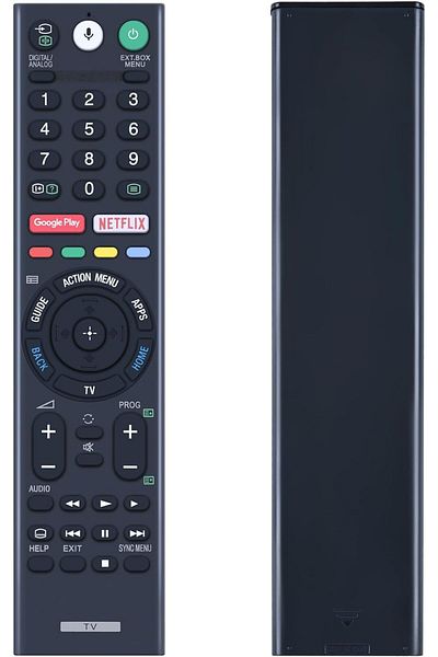 erorex Rmf Tx600U Voice Replacement Remote Compatible With Sony Lcd Led Bravia Oled 4K Ultra Hd Smart Tv