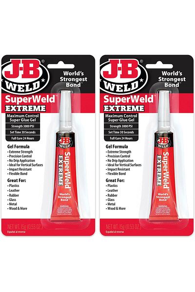 erorex Superglue Gel 15G 2 Pack Superweld Extreme Gel
