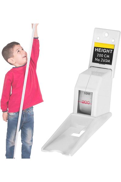 erorex Metal Stature Meter Retractable Measuring Tape Height Stature Meter For Adults And Children 2