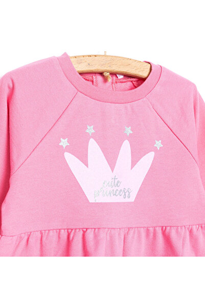 ebebek Hello Baby HelloBaby Basic Kız Örme Önü Fırfırlı Elbise Kız Bebek