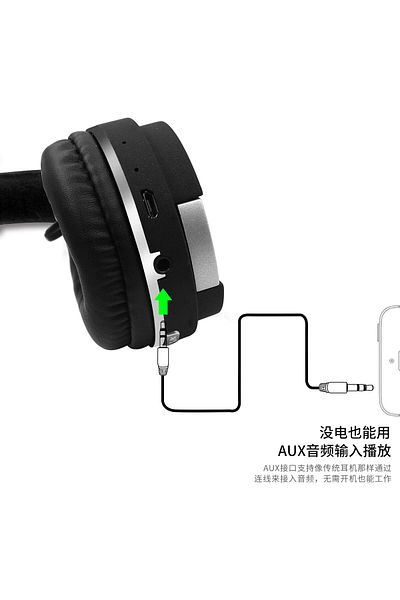 erorex Pro Gaming Headphone Ps5 Gaming Headphone 3.5Mm Jack With Rotating Long Wheat Microphone 2.2M Cable