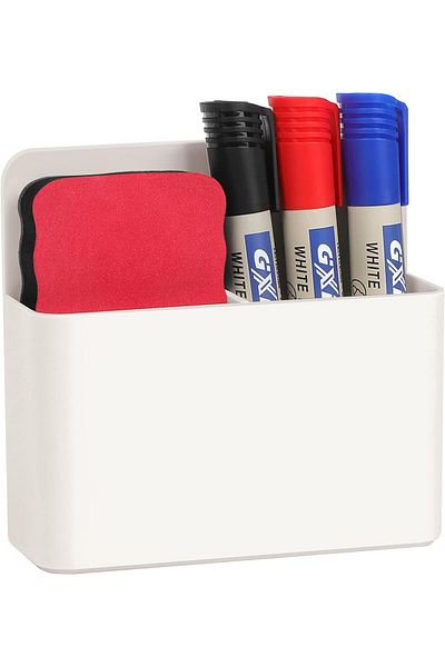 erorex Magnetic Dry Erase Marker Holder Whiteboard Marker Holder For Refrigerator Locker Dry Erase Board
