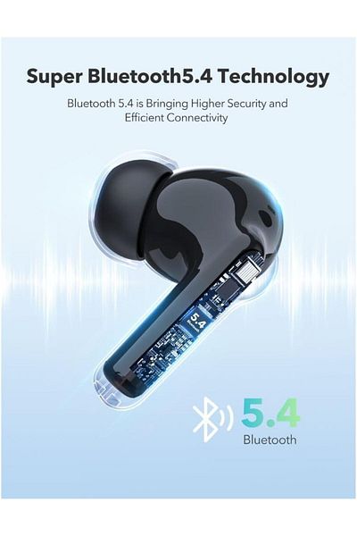 erorex Rp Bh1005 Lightning Wired Earphone Black