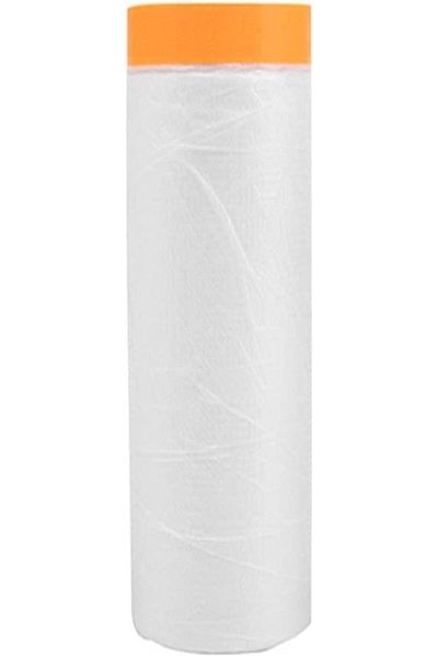 erorex 1.8M X 20M Plastic Painting Drop Film Feet Plastic Masking Furniture Tape Dust Proof Protective