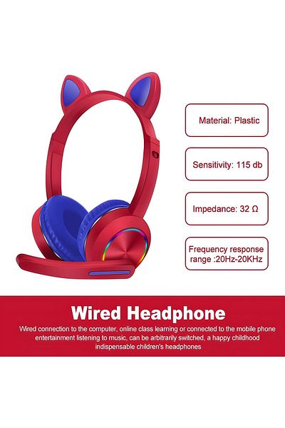 erorex Hi Fi Headphones With Microphone K97603Ww Black Universal