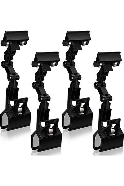 erorex Flexible Documents Holder Foldable Adjustable Copy Holder Clip Paper Holder For Computer Monitor