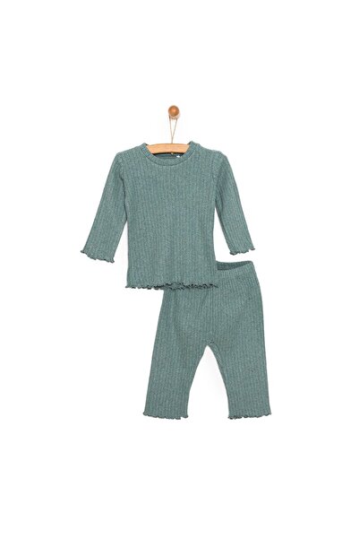 ebebek Hello Baby HelloBaby Kaşkorse Uzun Kol Pijama Takımı Kız Bebek