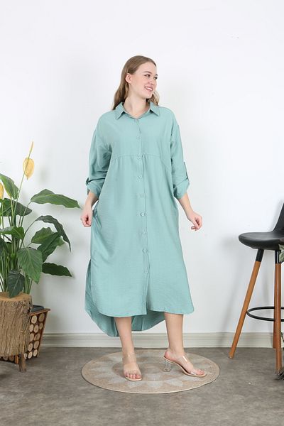 XL Modam Aerobin Fabric Standard Size [Chest 140 Basen 140 cm] Large Size Dress