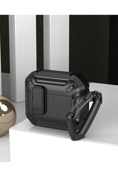 erorex جراب شفاف مضاد للاصفرار لأجهزة Airpods من الجيل الرابع متوافق مع Airpods 4 Gen 2024 USB C