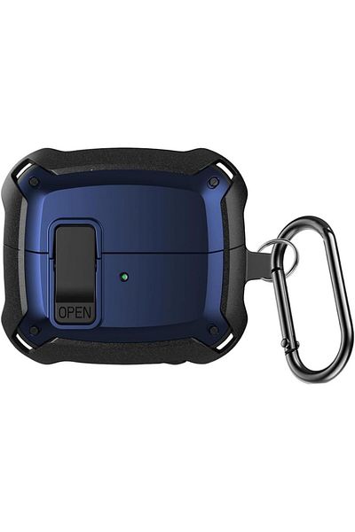 erorex غطاء حماية لجهاز Airpods Pro الجيل الثاني 2022، غطاء جلدي ناعم من السيليكون، ممتص للصدمات، واقٍ