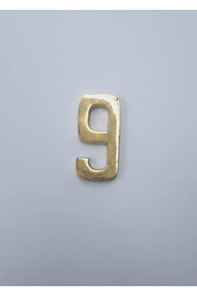 Kalender Döküm Brass Figure 4cm Plain No:9