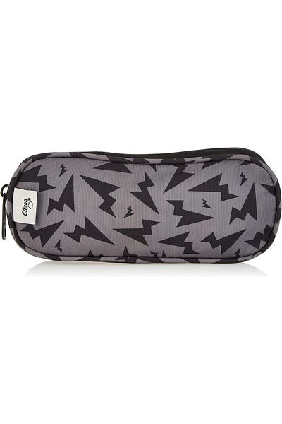 erorex Pencil Case Pouch Pet Recycled Material Pencil Pouch For School Teens Boys Girls Thunder Black