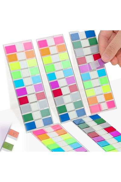 erorex 1200 Transparent Sticky Notes Set Pop Up Index Tabs Labels Flags Stickers For Books And Documents