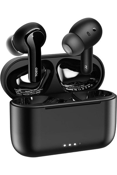 erorex Nc7 All Function Hybrid Active Noise Canceling Wireless Earbuds Bluetooth 5.3 Headphones With Ultra