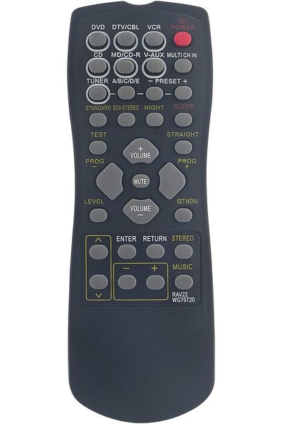 erorex Replaced Remote Control Rav334 Wt92700 Fit For Yamaha Av Receiver Yht 693Bl Htr 4063 Htr 5063 Rx