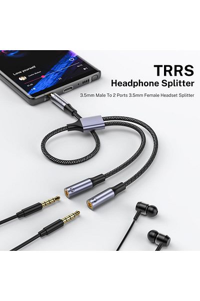 erorex محول بلوتوث 5.3 ممتاز للطائرات يدعم سماعتين Airpods أو سماعات رأس مع تقنية Aptx منخفضة الكمون 3.5 مم