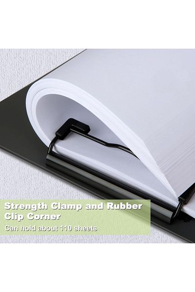 erorex Flip Folder 6 Pcs Clipboard A4 Plastic Clipboard Folder 360° Flip Clip Boards A4 With Cover For