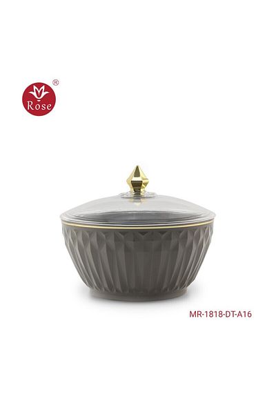 Rose 1818 Date Bowl with Rose Lid (7*14) cm