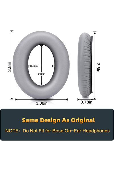 erorex Soft Protein Leather Ear Pads Replacement For Logitech H390 H600 H609 Headphones Ear Cushions