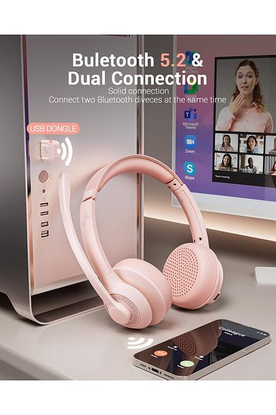 erorex 6S Bluetooth Headphones Hybrid Active Wireless Bluetooth Headphones With Multiple Modes Hi Res