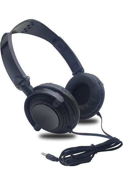 erorex Wired Over Ear Headphone Music Headset With 3.5Mm Universal Plug Foldable Gaming Earphone Super