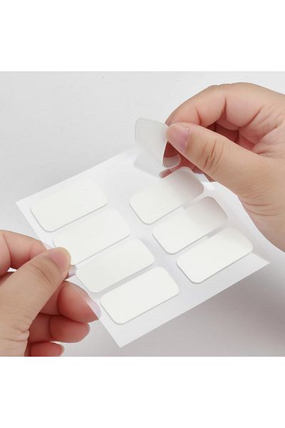 erorex Snail Heavy Duty Foam Double Sided Tape White 4 Piece Adhesive Mounting Suitable For Wood Metals