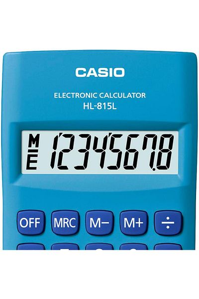 erorex Hl 815L Bu S Dp Digital Portable Calculator Blue