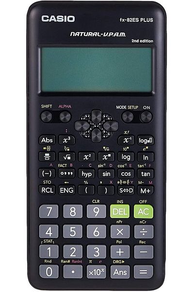 erorex Scientific Calculator Fx 82Esplus 2 Wdtv Black