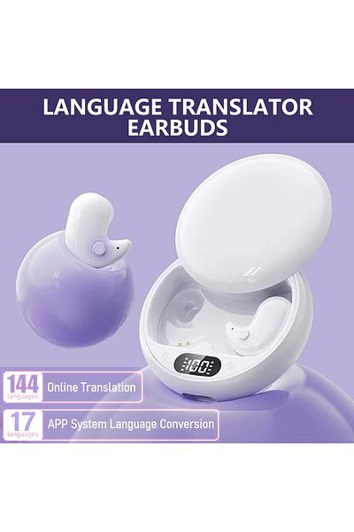 erorex Translation Earbuds 3 In 1 Language Translator Device With 144 Languages And Accents Online