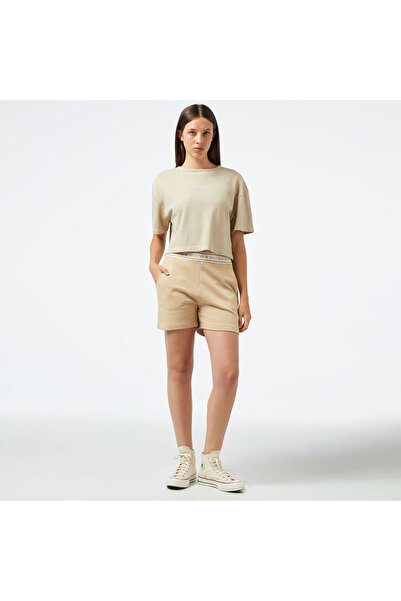 United 4 UNITED4 Kadın Bej Şort