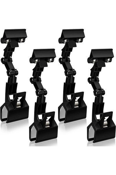erorex Flexible Documents Holder Foldable Adjustable Copy Holder Clip Paper Holder For Computer Monitor